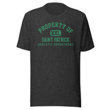 Saint Patrick School Irish - Property of Athletic Dept. - Unisex t-shirt