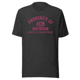 Northview HS Knights - Property of Athletic Dept. - Unisex t-shirt