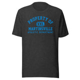 Martinsville HS Blue Streaks - Property of Athletic Dept. - Unisex t-shirt