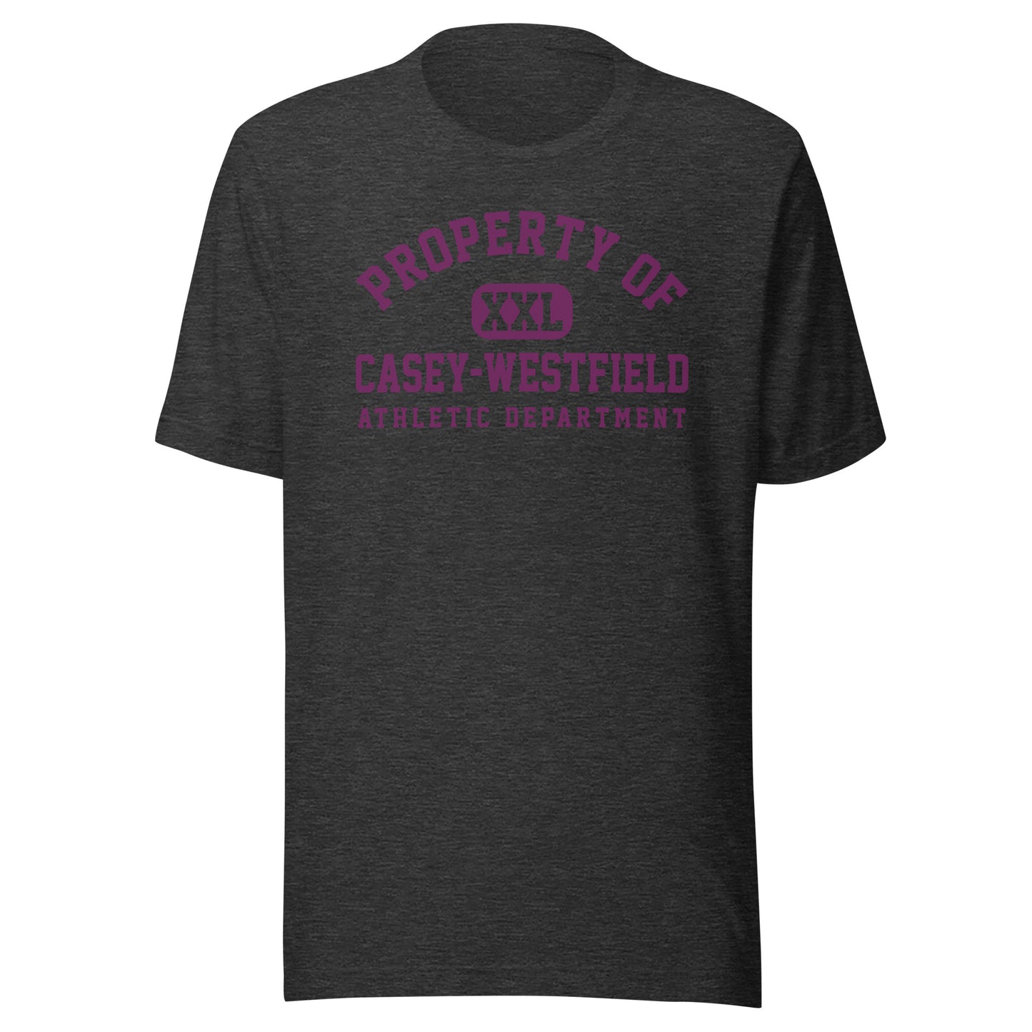 Casey-Westfield HS Warriors - Property of Athletic Dept. - Unisex t-shirt