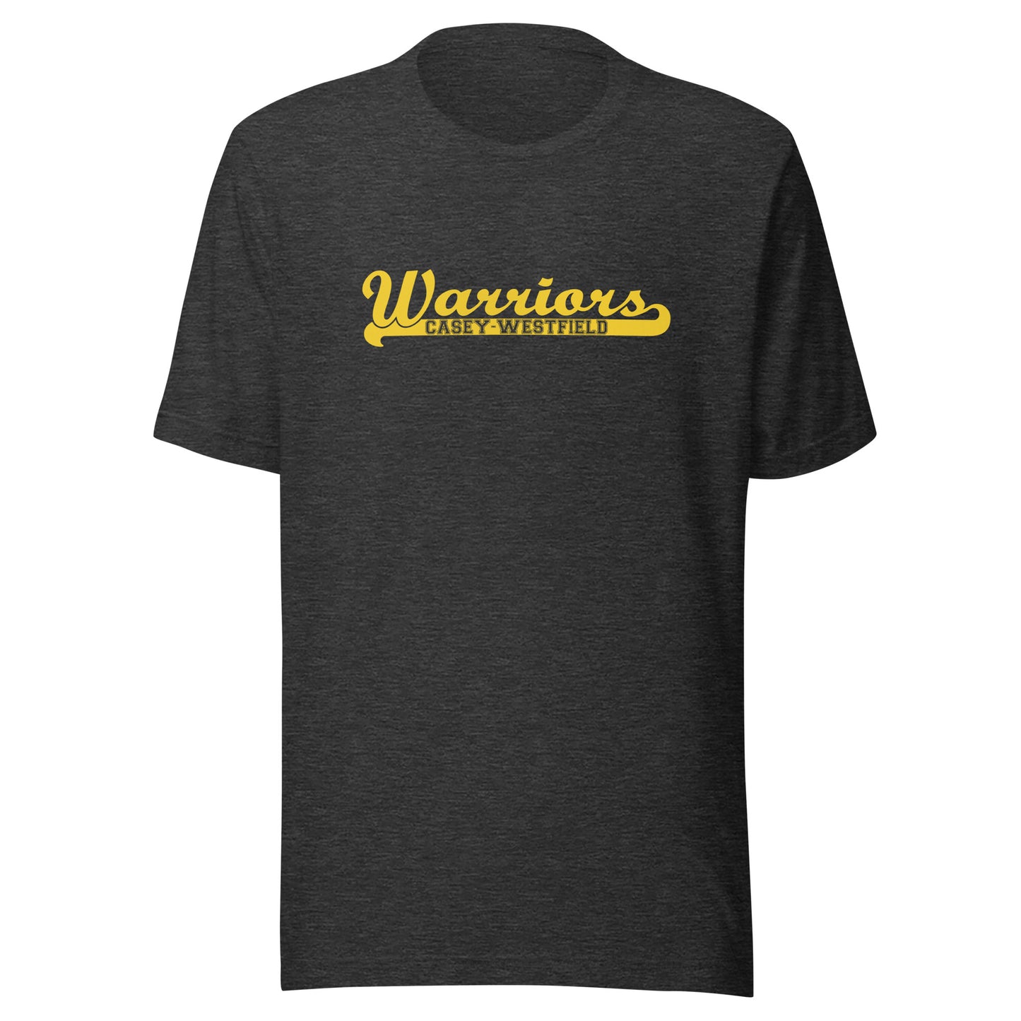 Casey-Westfield HS Warriors - Banner (yellow)  -  Short-Sleeve Unisex T-Shirt