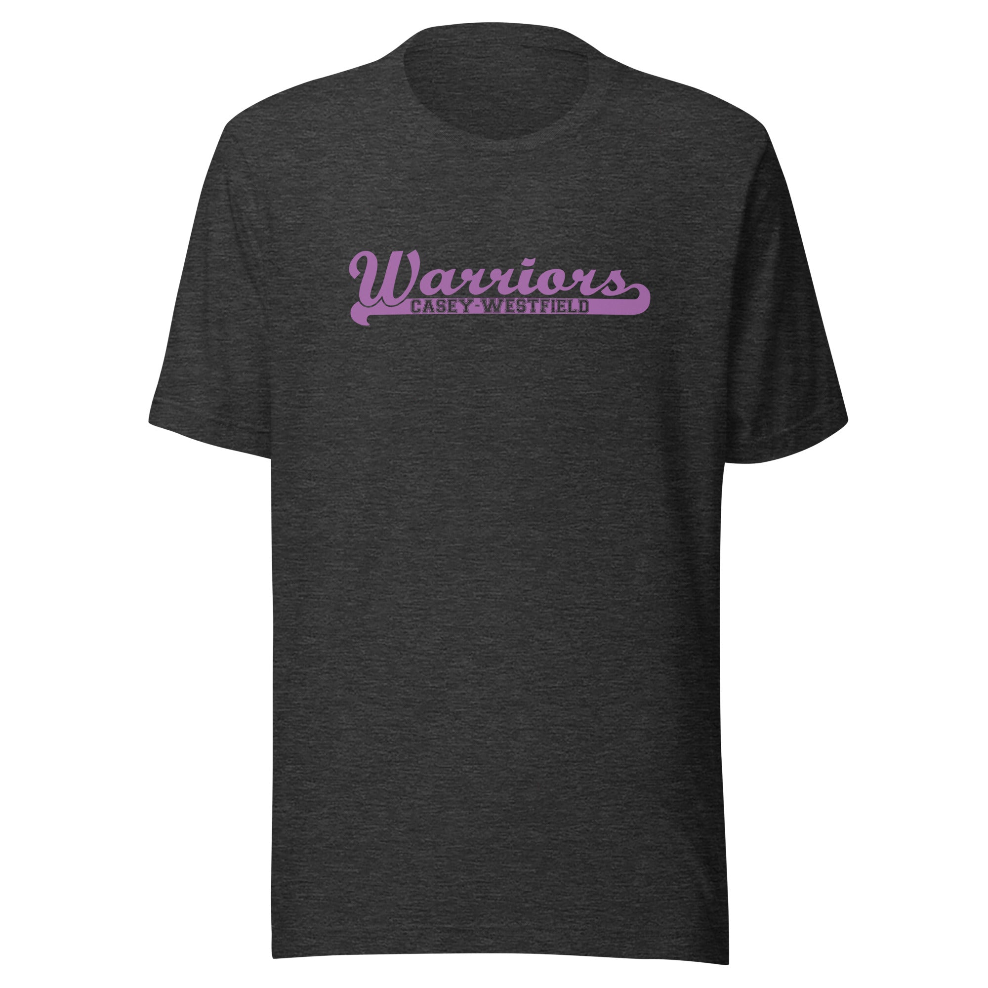 Casey-Westfield HS Warriors - Banner (purple)  -  Short-Sleeve Unisex T-Shirt