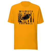 CUSTOMIZABLE - South Vermillion HS Wildcats Football  -  Unisex t-shirt