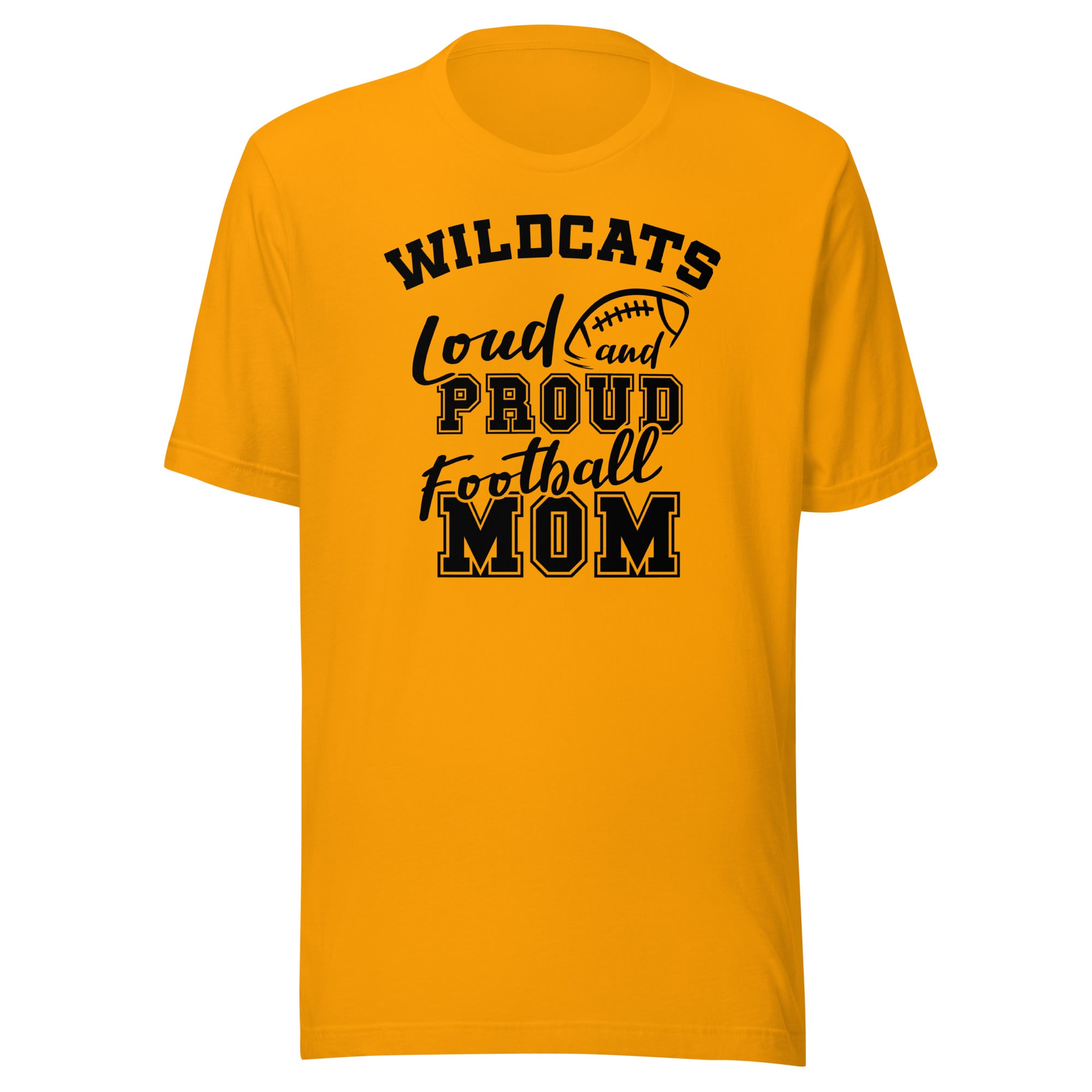 CUSTOMIZABLE - South Vermillion HS Wildcats Football Mom  -  Unisex t-shirt