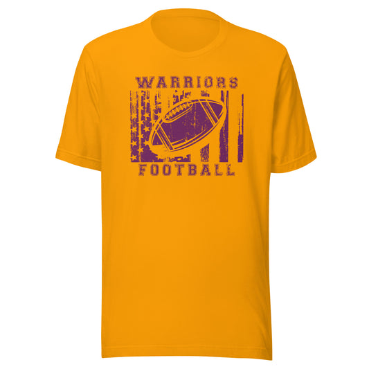 CUSTOMIZABLE - Casey-Westfield HS Warriors Football  -  Unisex t-shirt