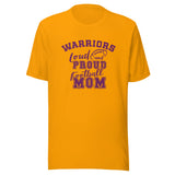 CUSTOMIZABLE - Casey-Westfield HS Warriors Football Mom  -  Unisex t-shirt