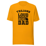 CUSTOMIZABLE - Covington HS Trojans Football Dad  -  Unisex t-shirt