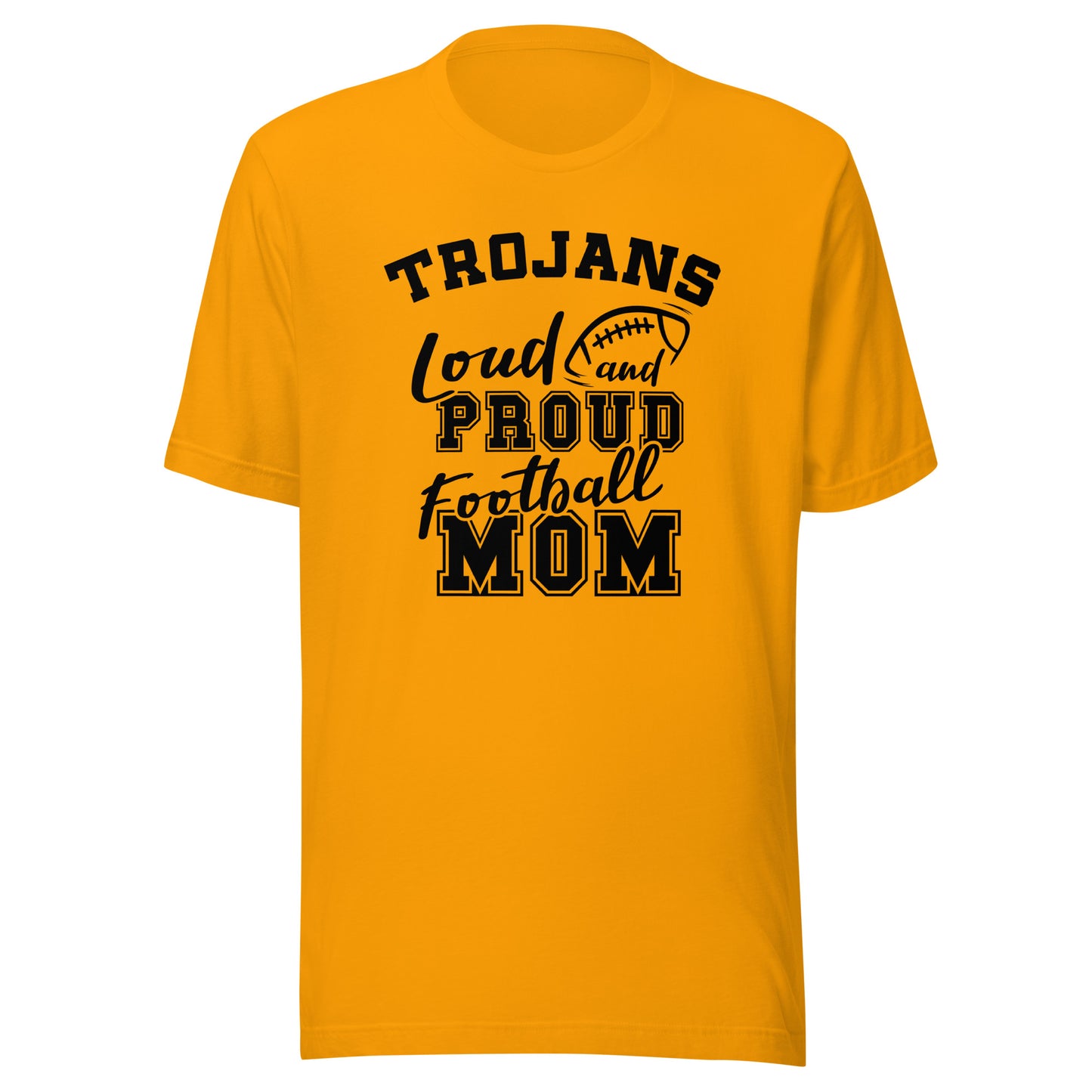 CUSTOMIZABLE - Covington HS Trojans Football Mom  -  Unisex t-shirt