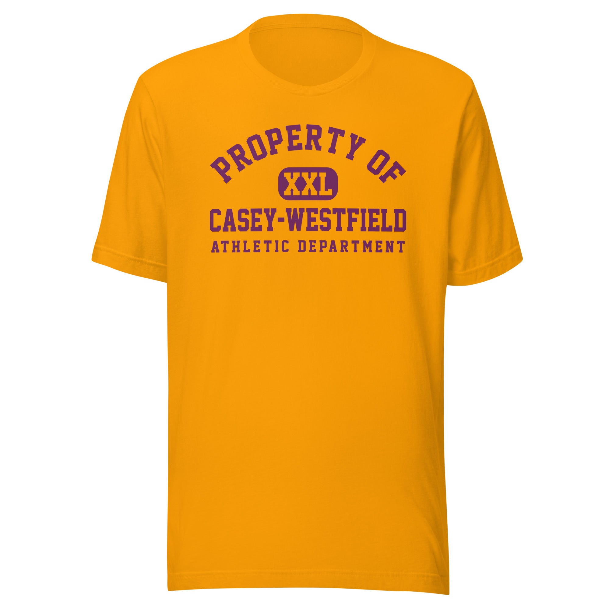 Casey-Westfield HS Warriors - Property of Athletic Dept. - Unisex t-shirt
