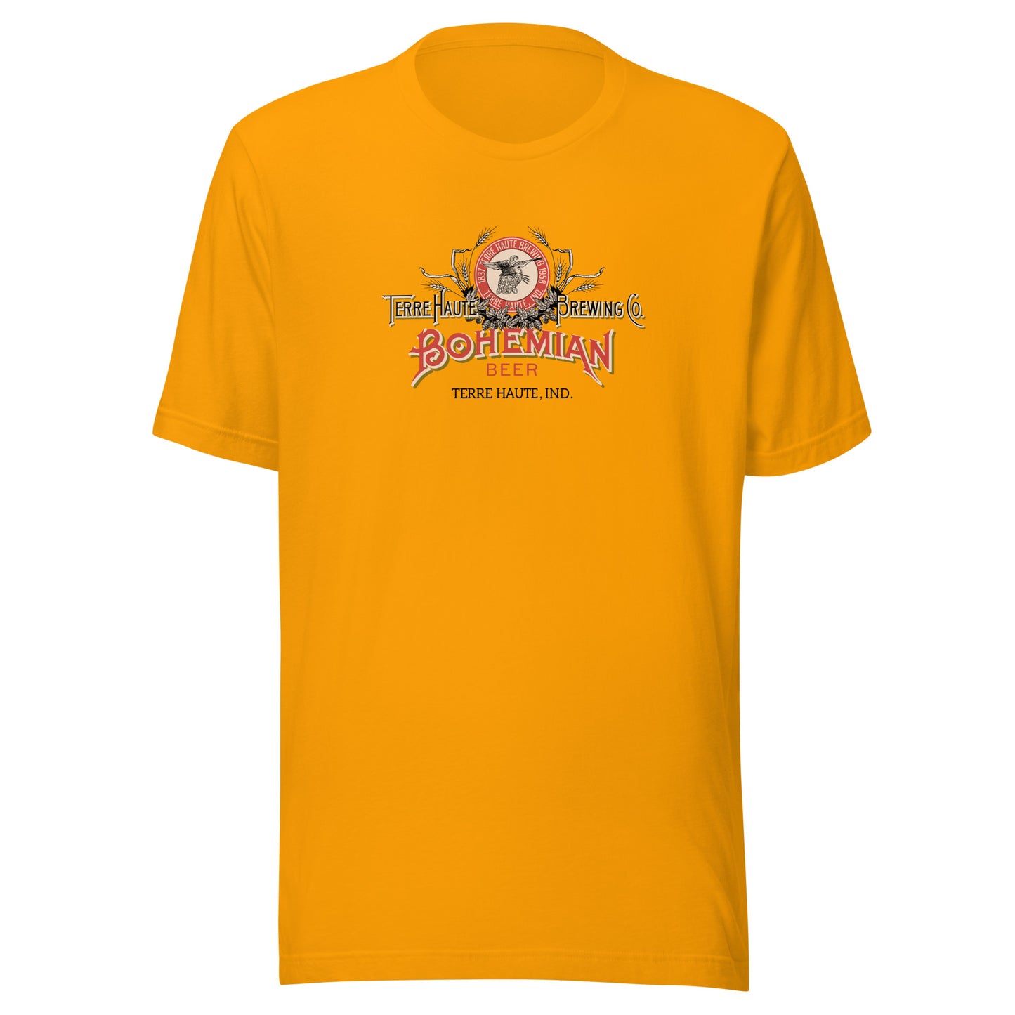 Bohemian Beer - Terre Haute Indiana  -  Unisex t-shirt