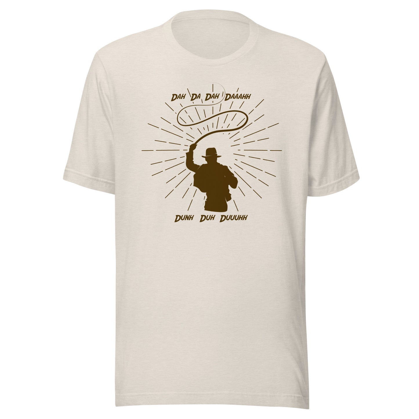 Indiana Jones Theme Song inspired design - Unisex t-shirt - EdgyHaute