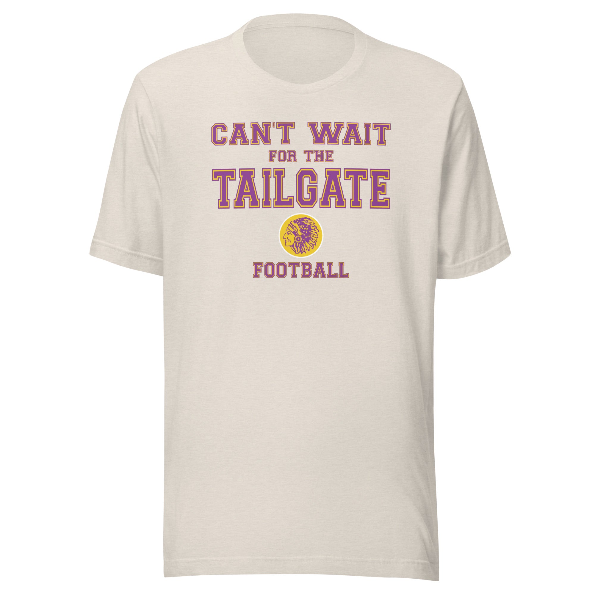 Casey-Westfield HS Warriors - Tailgate (purple/yellow)  -  Short-Sleeve Unisex T-Shirt