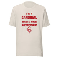 Chrisman HS Cardinals - Superpower (red)  -  Short-Sleeve Unisex T-Shirt