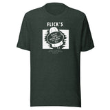 Flick’s Drive-In / Dairy Bar - Brown Betty Ice Cream (white) - Brazil Indiana  -  Short-Sleeve Unisex T-Shirt