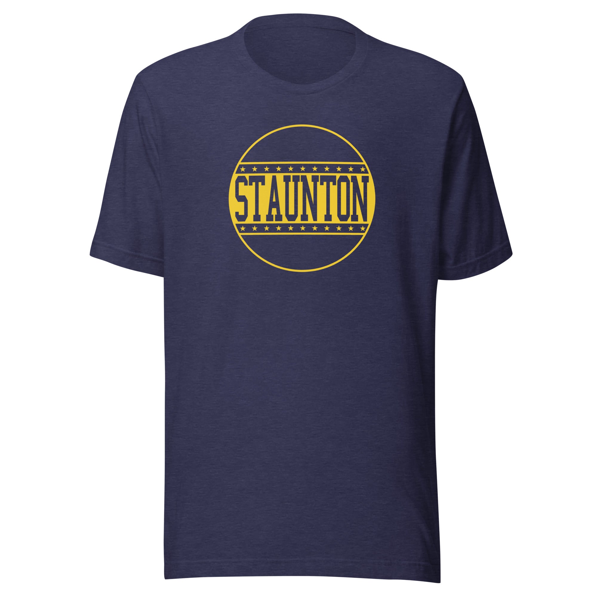 Staunton HS Yellow Jackets - button design  -  Unisex t-shirt