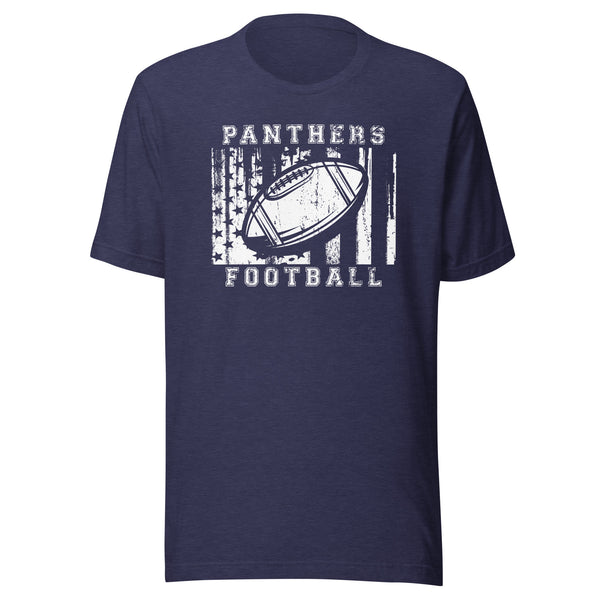 CUSTOMIZABLE - Riverton Parke Jr./Sr. HS Panthers Football  -  Unisex t-shirt