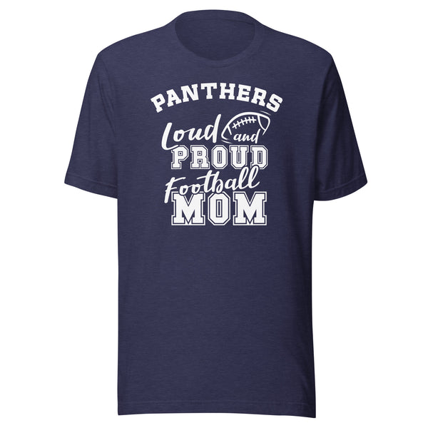 CUSTOMIZABLE - Riverton Parke Jr./Sr. HS Panthers Football Mom  -  Unisex t-shirt