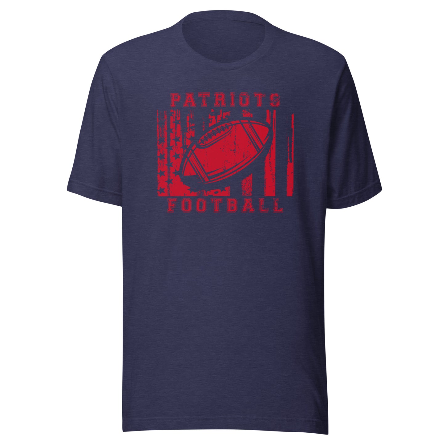 CUSTOMIZABLE - Seeger HS Patriots Football  -  Unisex t-shirt