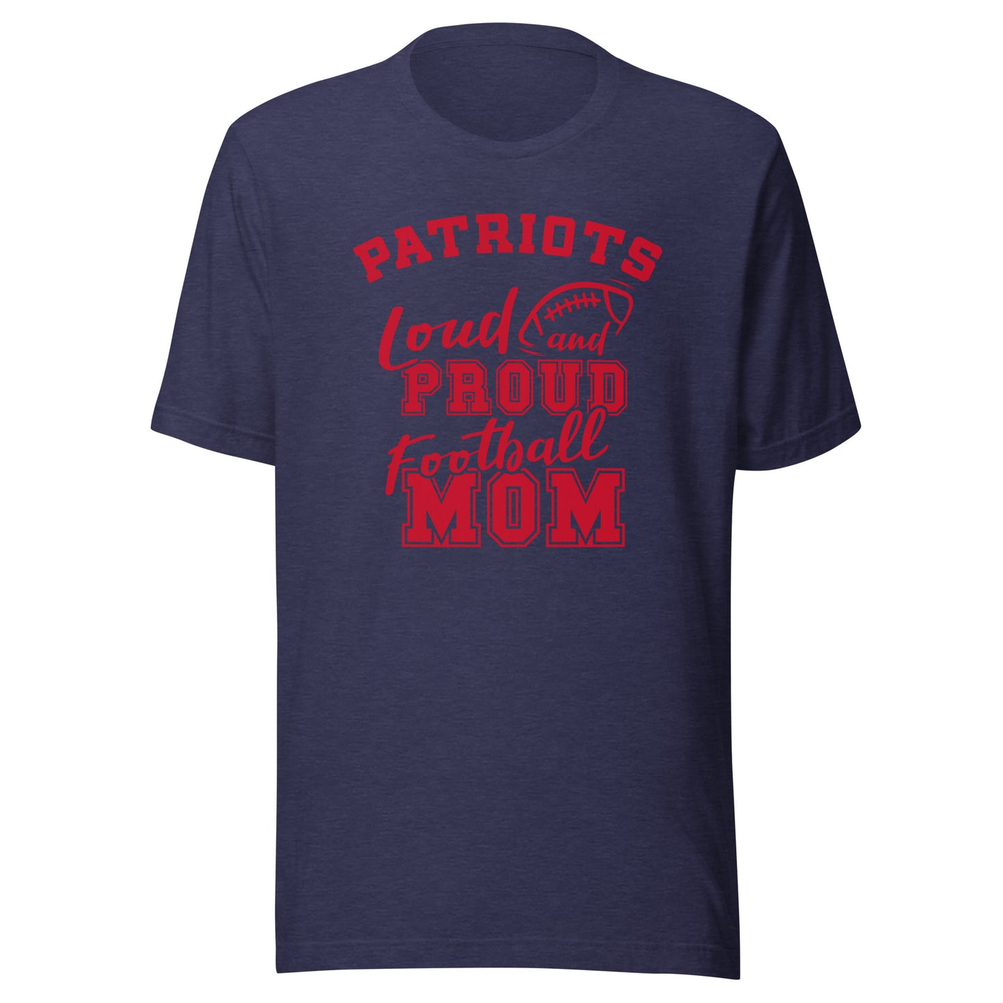 CUSTOMIZABLE - Seeger HS Patriots Football Mom  -  Unisex t-shirt