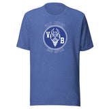 Van Buren HS Blue Devils - Center Court design  -  Unisex t-shirt