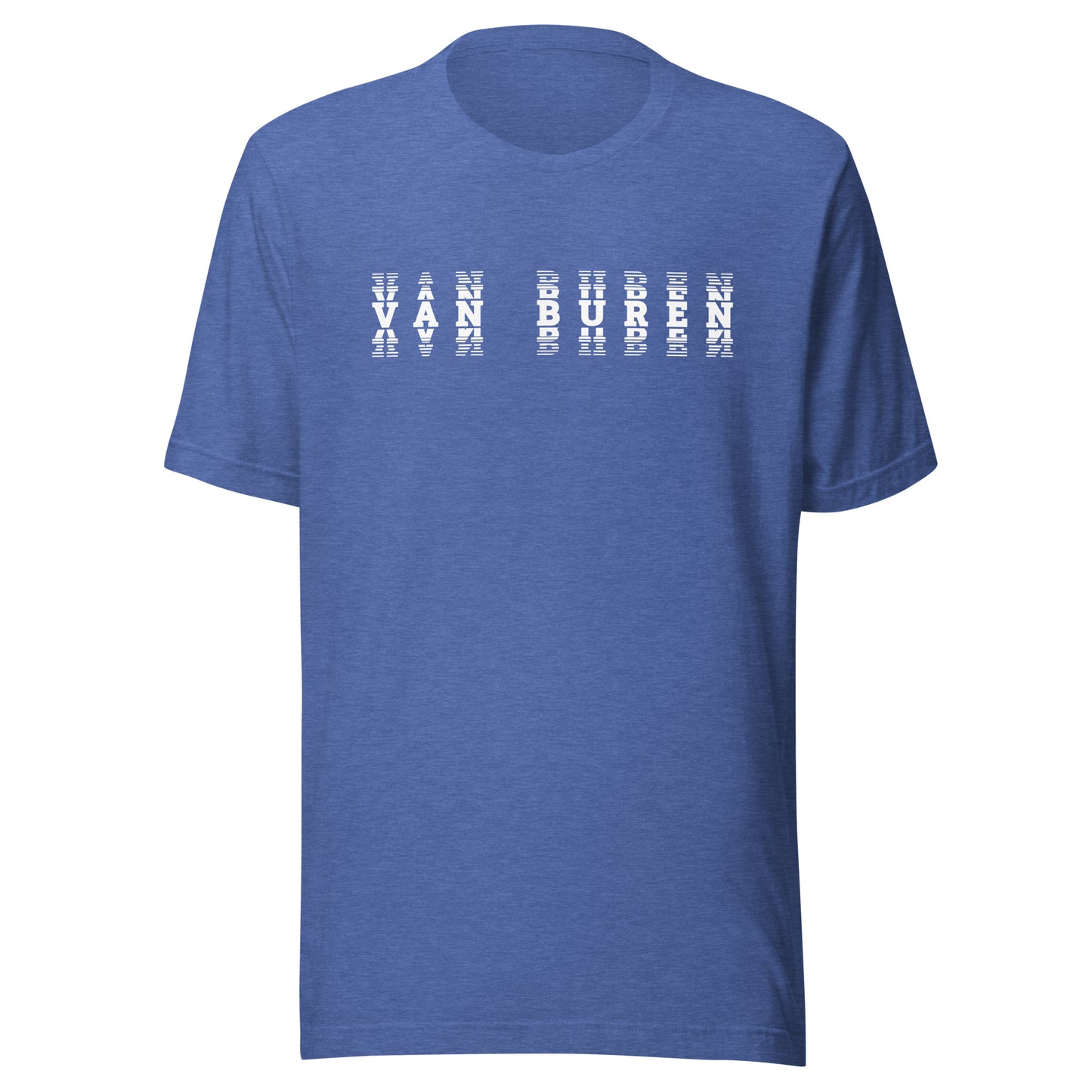 Van Buren HS Blue Devils - faded text  - Unisex t-shirt