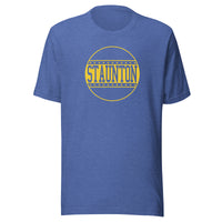 Staunton HS Yellow Jackets - button design  -  Unisex t-shirt