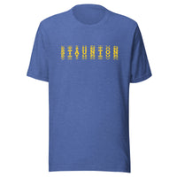 Staunton HS Yellow Jackets - faded text  -  Unisex t-shirt