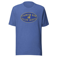 Staunton HS Yellow Jackets - mascot shield  -  Unisex t-shirt