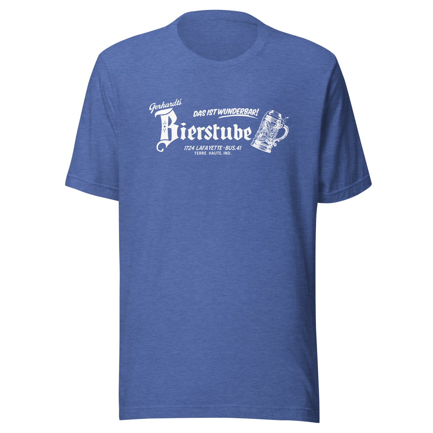 Gerhardt's Bierstube - Terre Haute Indiana  -  Unisex t-shirt