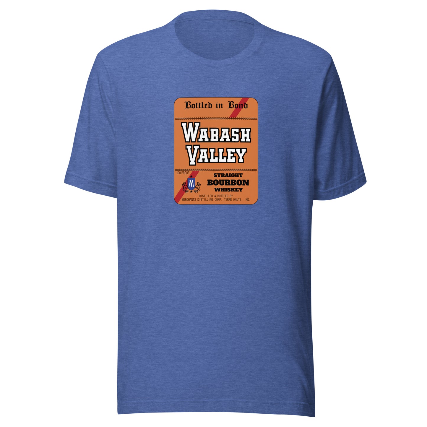 Wabash Valley Whiskey / Merchants Distilling - Terre Haute Indiana  -  Short-Sleeve Unisex T-Shirt