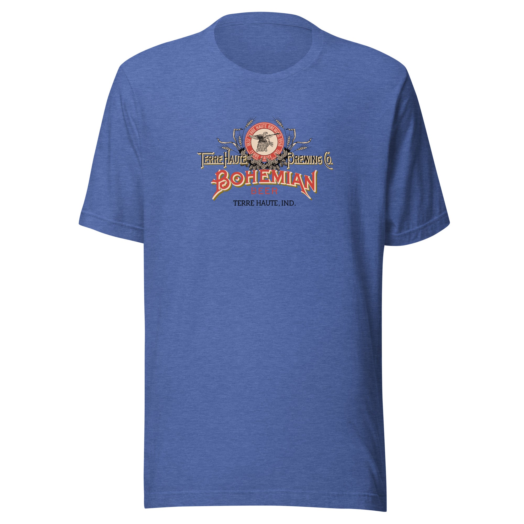 Bohemian Beer - Terre Haute Indiana  -  Unisex t-shirt
