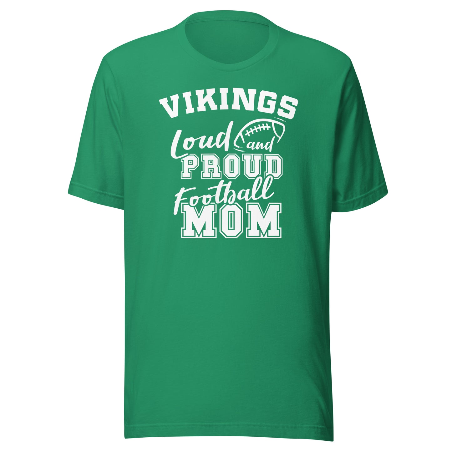 CUSTOMIZABLE - West Vigo HS Vikings Football Mom -  Unisex t-shirt