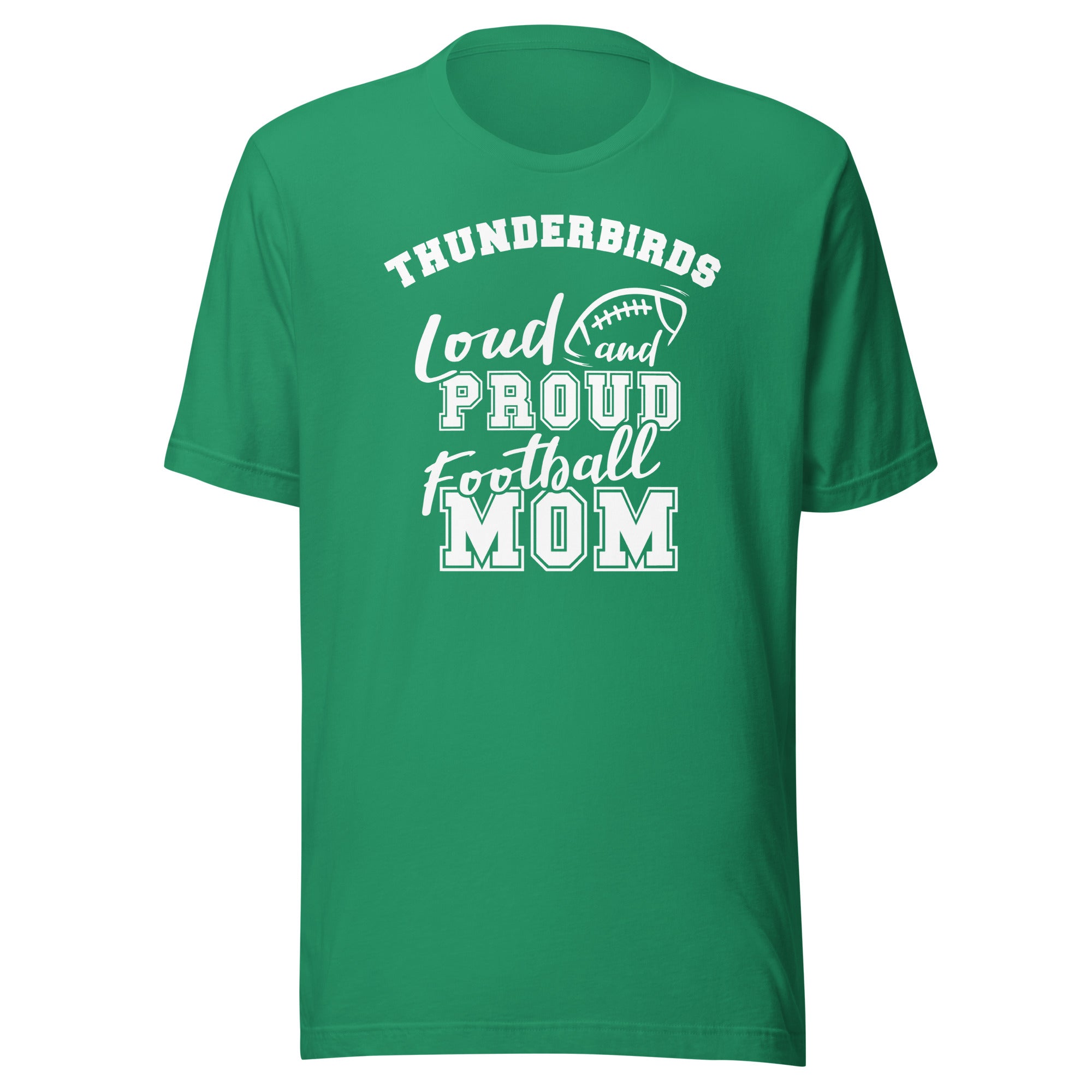 CUSTOMIZABLE - North Central HS Thunderbirds Football Mom  -  Unisex t-shirt