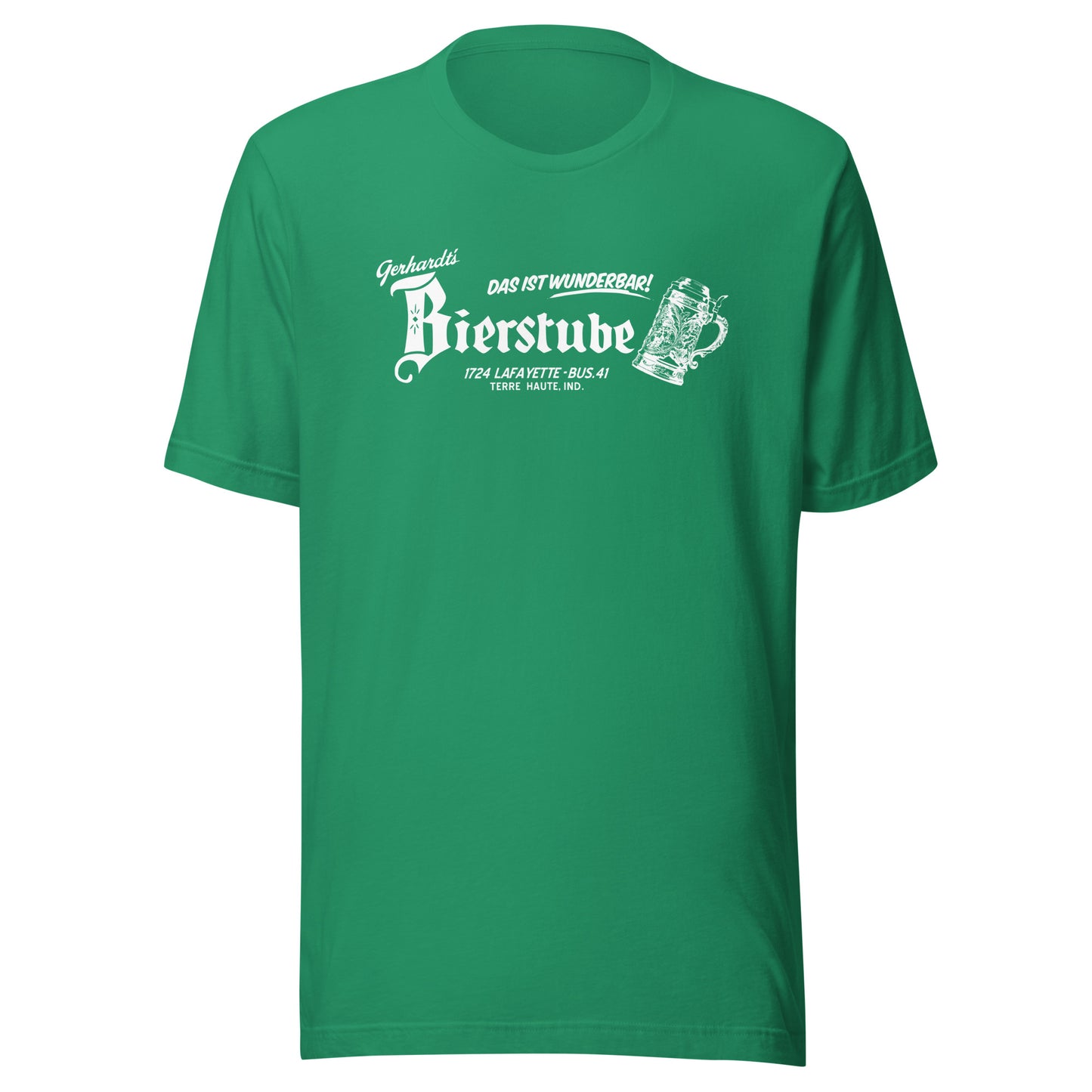 Gerhardt's Bierstube - Terre Haute Indiana  -  Unisex t-shirt