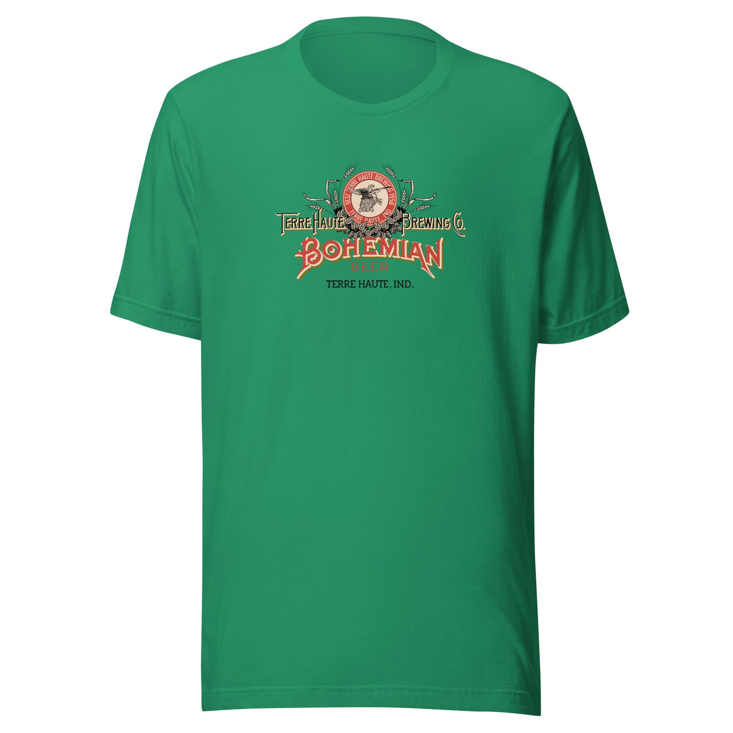 Bohemian Beer - Terre Haute Indiana  -  Unisex t-shirt