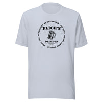 Flick’s Drive-In / Dairy Bar - rootbeer mug design (black) - Brazil Indiana  -  Short-Sleeve Unisex T-Shirt