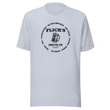 Flick’s Drive-In / Dairy Bar - rootbeer mug design (black) - Brazil Indiana  -  Short-Sleeve Unisex T-Shirt