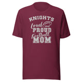 CUSTOMIZABLE - Northview HS Knights Football Mom -  Unisex t-shirt