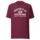 Riverton Parke HS Panthers - Property of Athletic Dept. - Unisex t-shirt