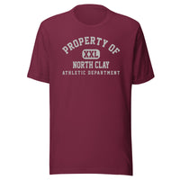 North Clay MS Knights - Property of Athletic Dept. - Unisex t-shirt