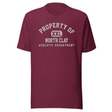 North Clay MS Knights - Property of Athletic Dept. - Unisex t-shirt