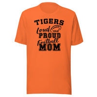 CUSTOMIZABLE - Paris HS Tigers Football Mom  -  Unisex t-shirt