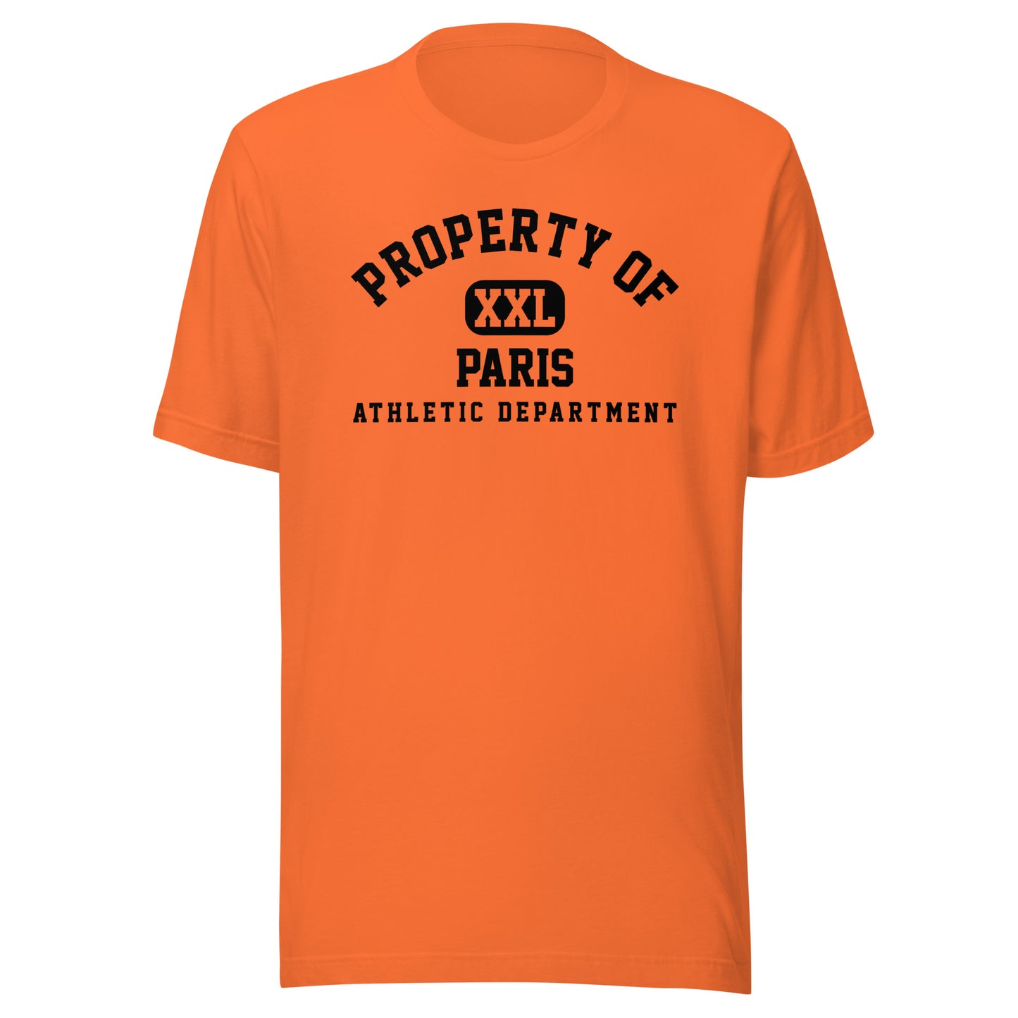 Paris HS Tigers - Property of Athletic Dept. - Unisex t-shirt