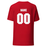 CUSTOMIZABLE - Attica HS Red Ramblers Football Mom  -  Unisex t-shirt