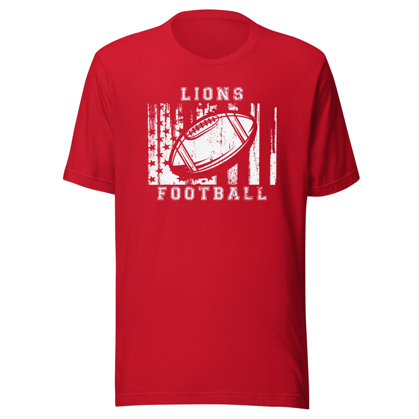 CUSTOMIZABLE - Marshall HS Lions Football  -  Unisex t-shirt