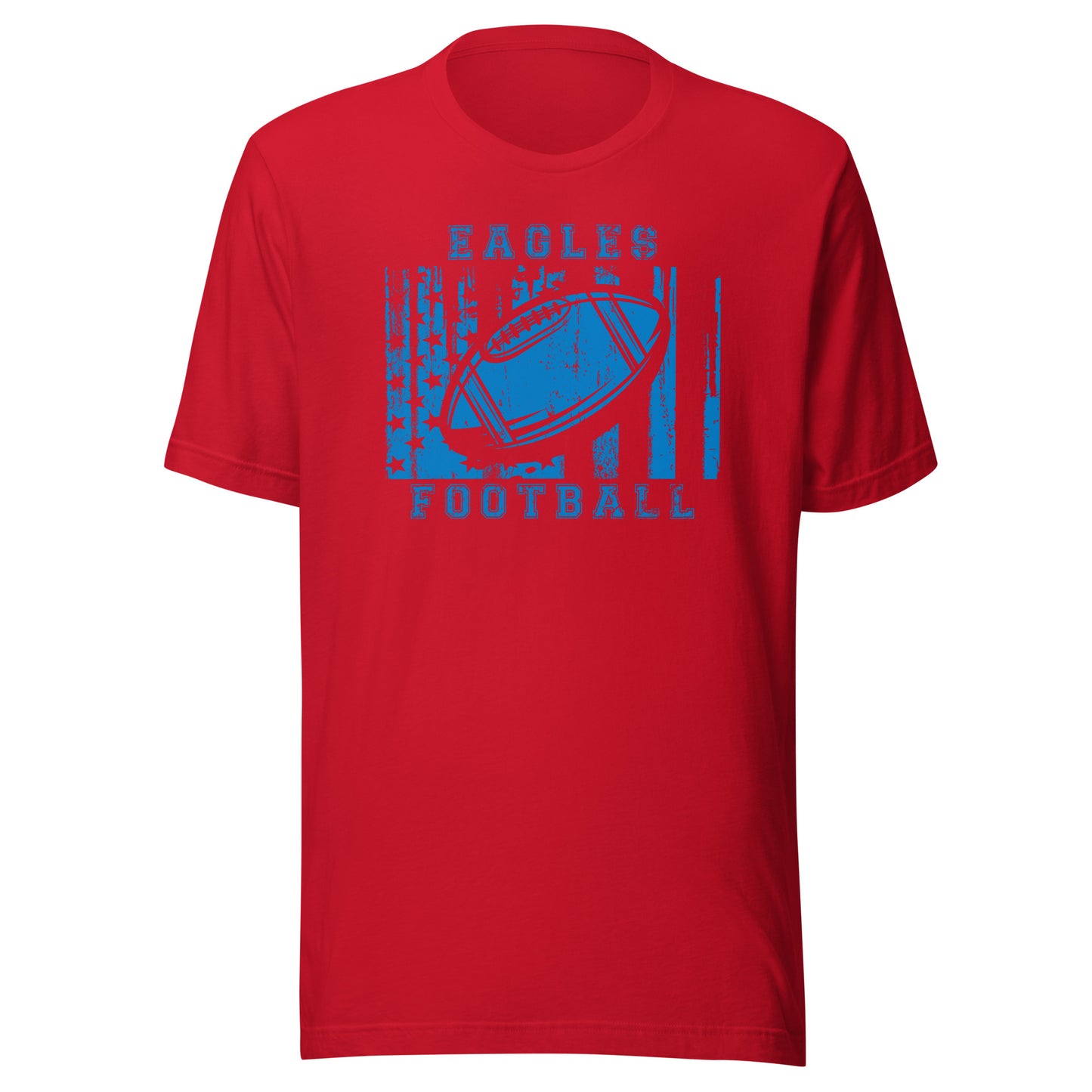 CUSTOMIZABLE - South Putnam HS Eagles Football  -  Unisex t-shirt