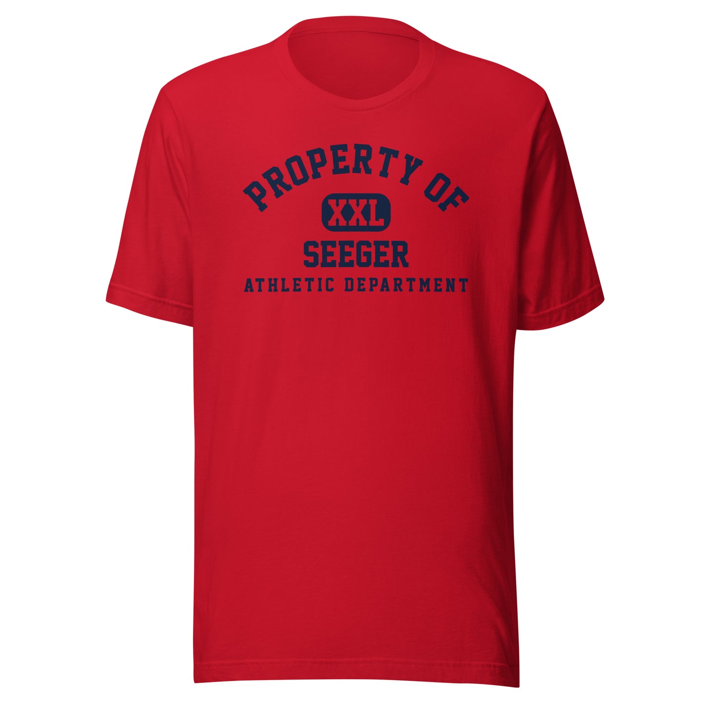 Seeger HS Patriots - Property of Athletic Dept. - Unisex t-shirt