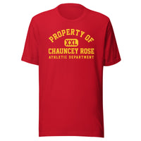 Chauncey Rose Jr. HS Royals - Property of Athletic Dept. - Unisex t-shirt