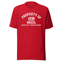 Brazil HS Red Devils - Property of Athletic Dept. - Unisex t-shirt
