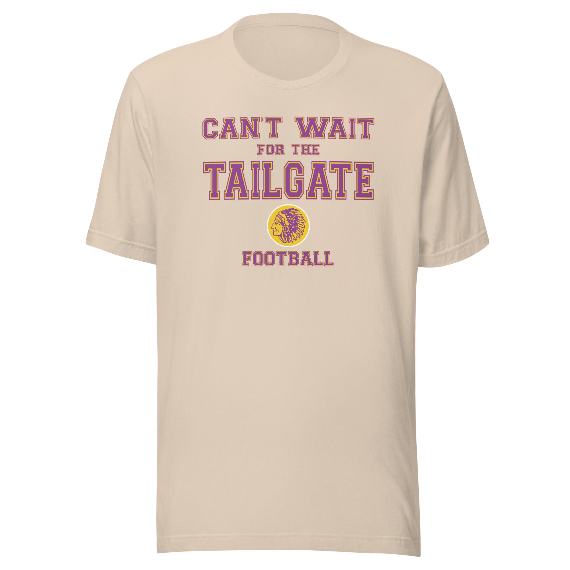 Casey-Westfield HS Warriors - Tailgate (purple/yellow)  -  Short-Sleeve Unisex T-Shirt